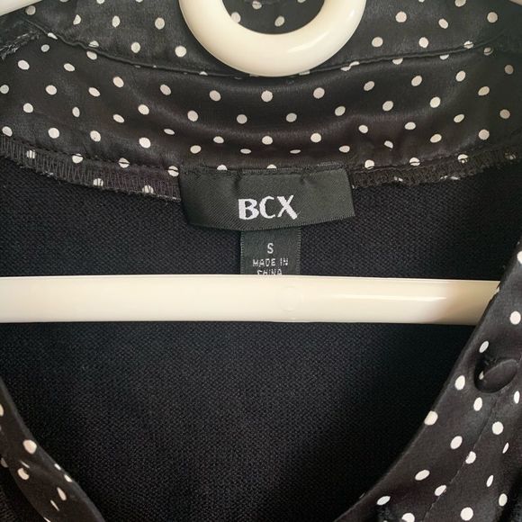 BCX WHITE POLKA DOTS BLOUSE - Picture 6 of 6
